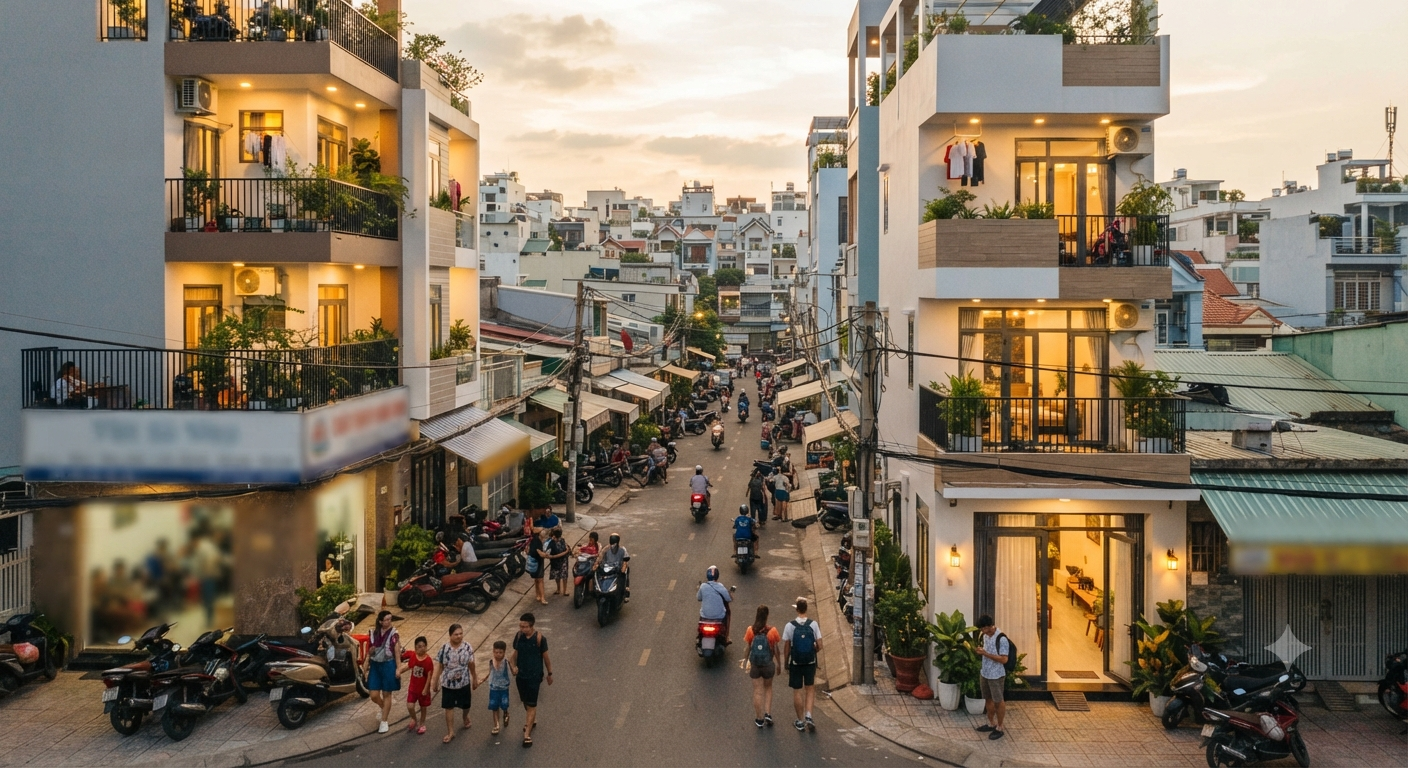 Sự phát triển của dịch vụ lưu trú ngắn ngày tại khu vực cửa ngõ