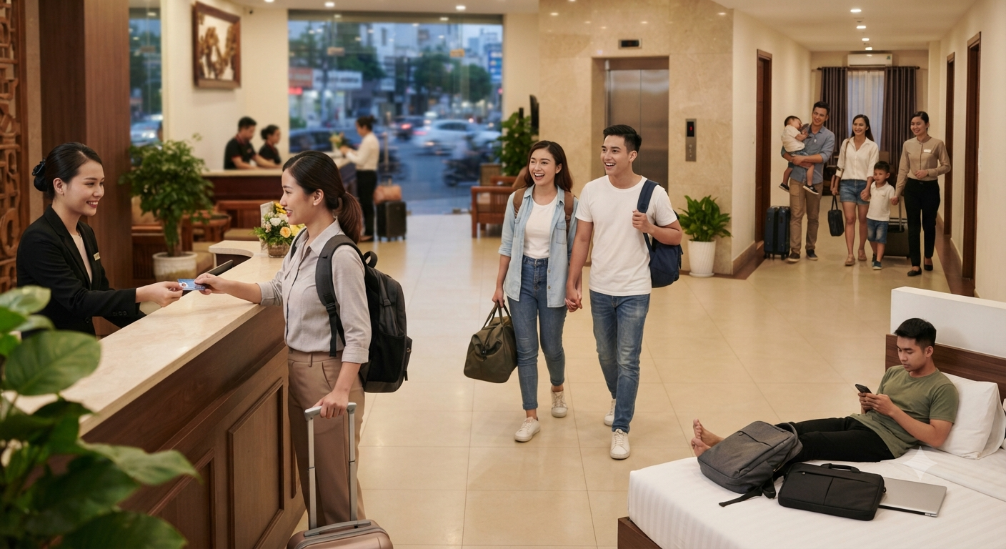 Các tình huống phổ biến khi cần thuê phòng khách sạn ngắn hạn