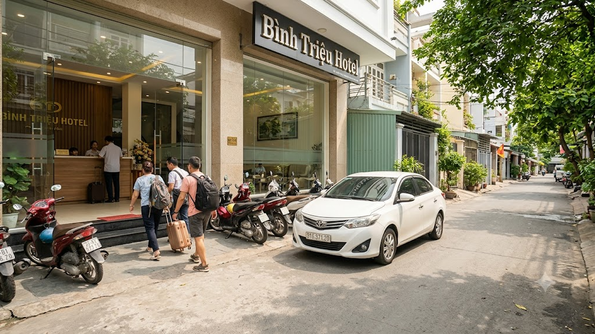 Trải nghiệm lưu trú tại Bình Triệu Hotel