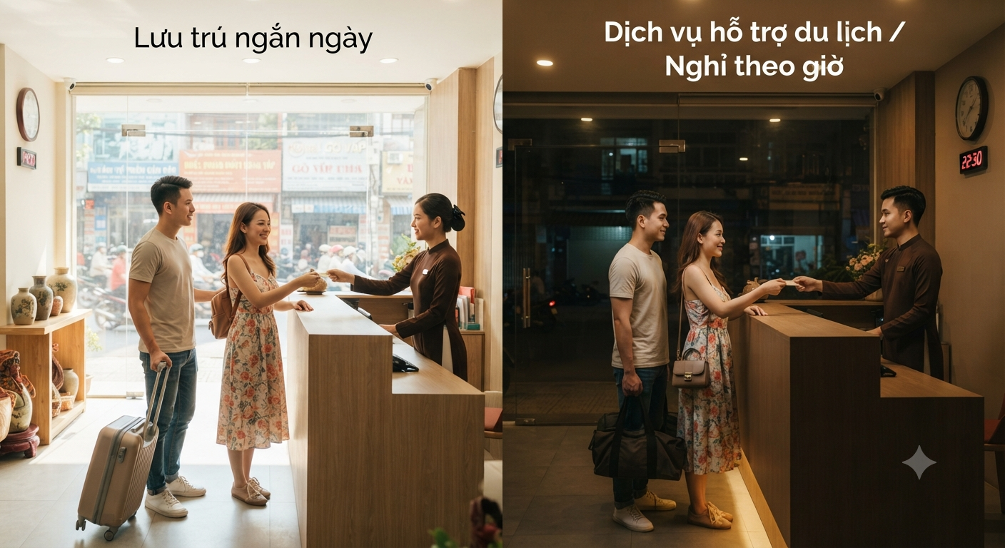 Sự khác biệt cốt lõi về thời lượng và khung thời gian sử dụng phòng